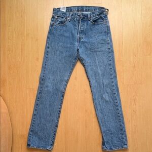 Levi's Men's Straight Blue Jeans